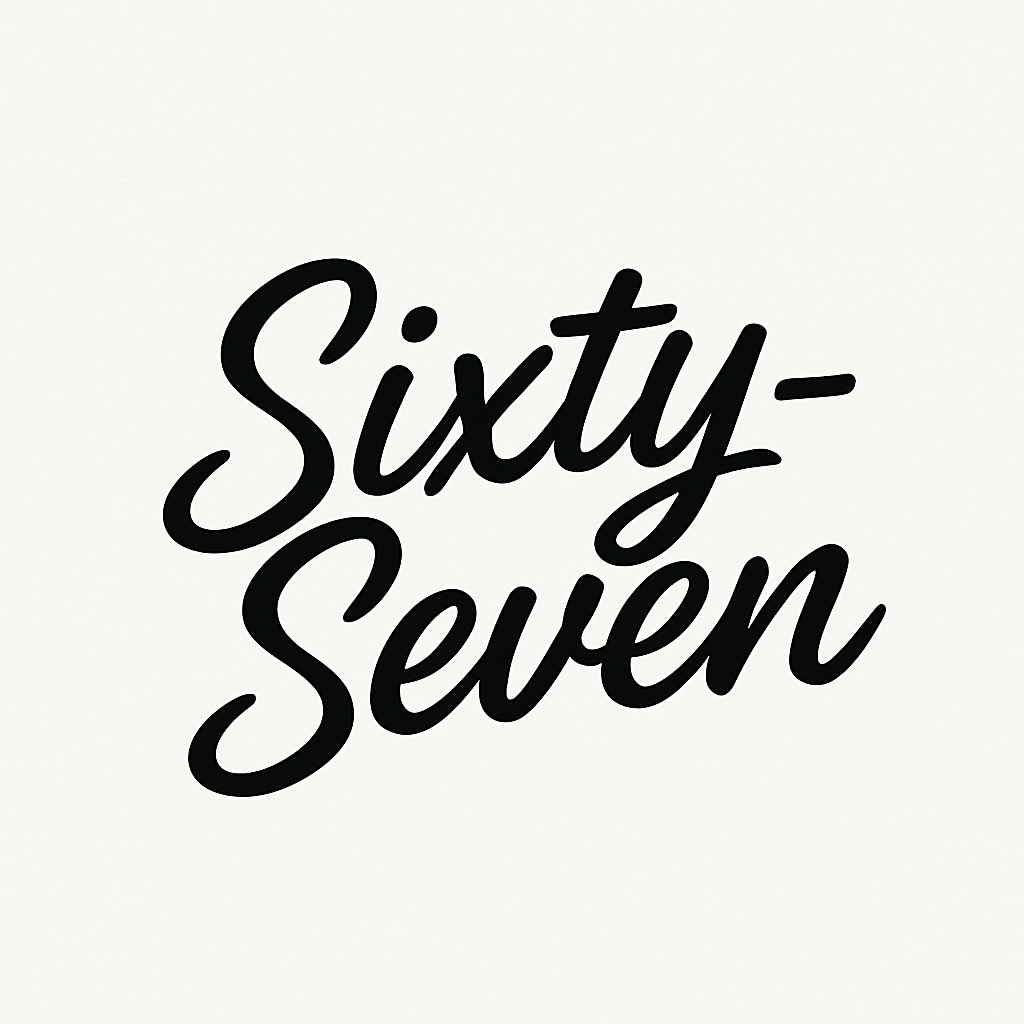 Sixty‑Seven Cleaning logo